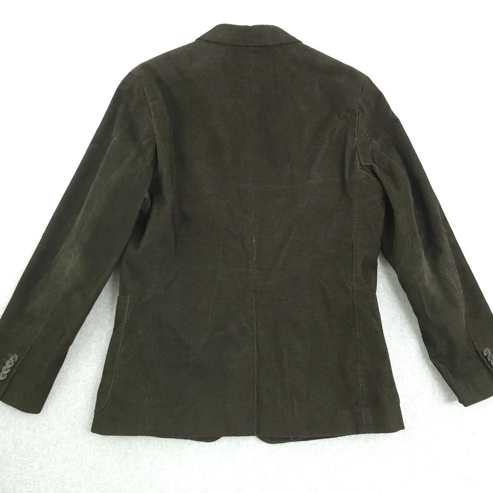 Banana Republic Blazer Mens 42 Brown‎ Corduroy Slim Fit Sport Coat Jacket